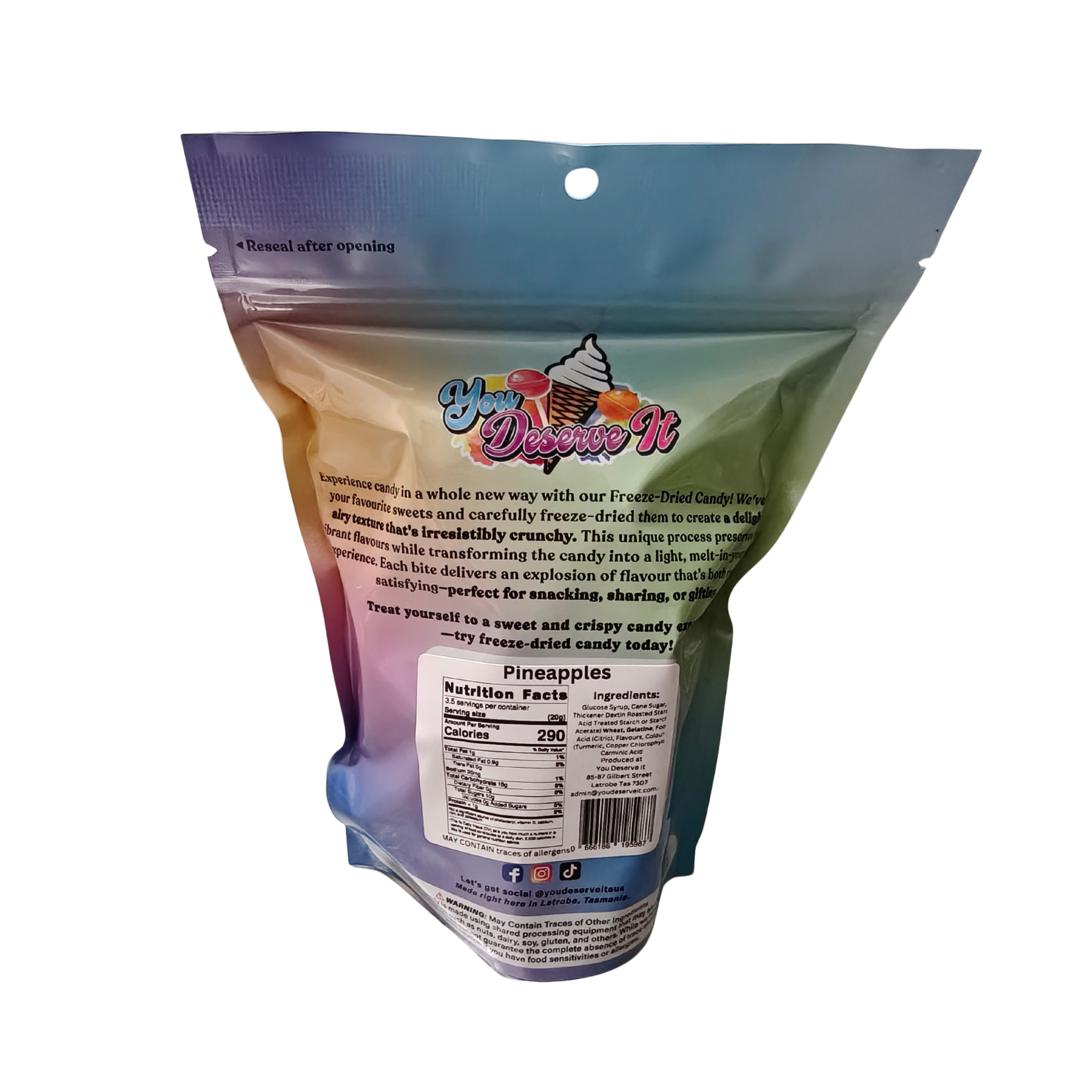 You Deserve It - Wholesale Boiled sweets - Pineapples1