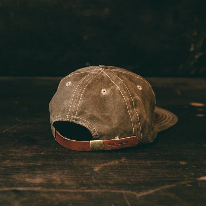 Bradley Mountain – wholesale Baseball cap – Men's – Chainstitch Camper Hat - Field Tan3