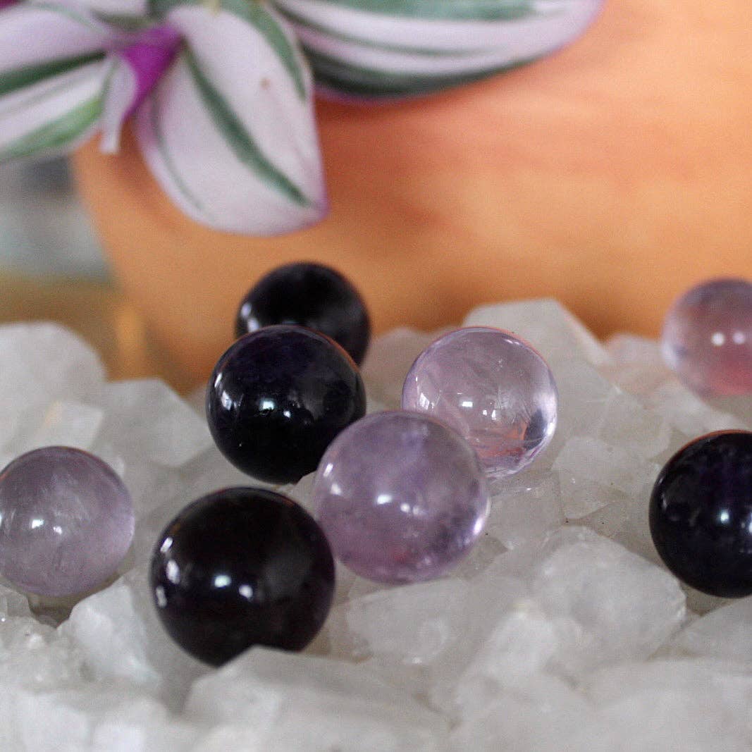 Pebble House - Wholesale Spiritual Stone/Crystal - Amethyst Mini Sphere (Crystals & Stones)3