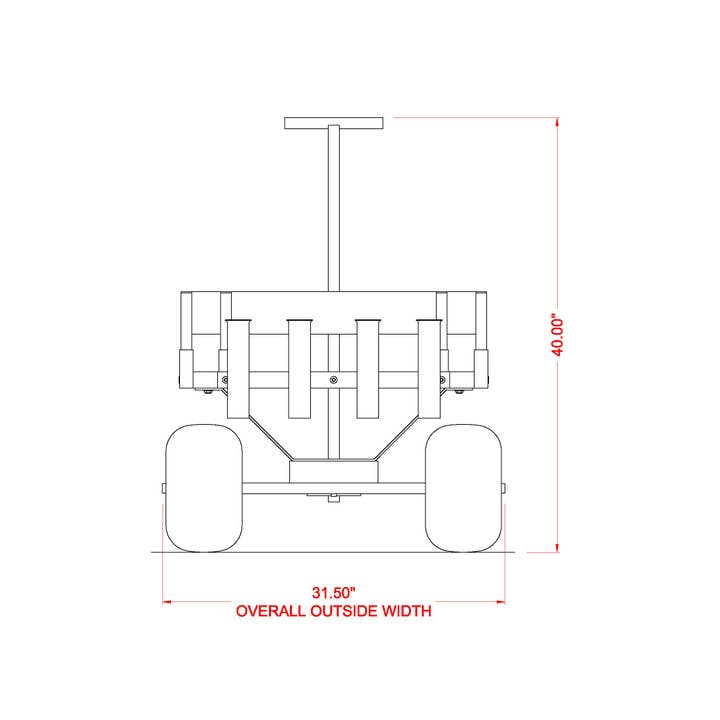 Alumacart, Inc./Kahuna Wagons – wholesale Beach accessories – Big Kahuna Beach Wagon