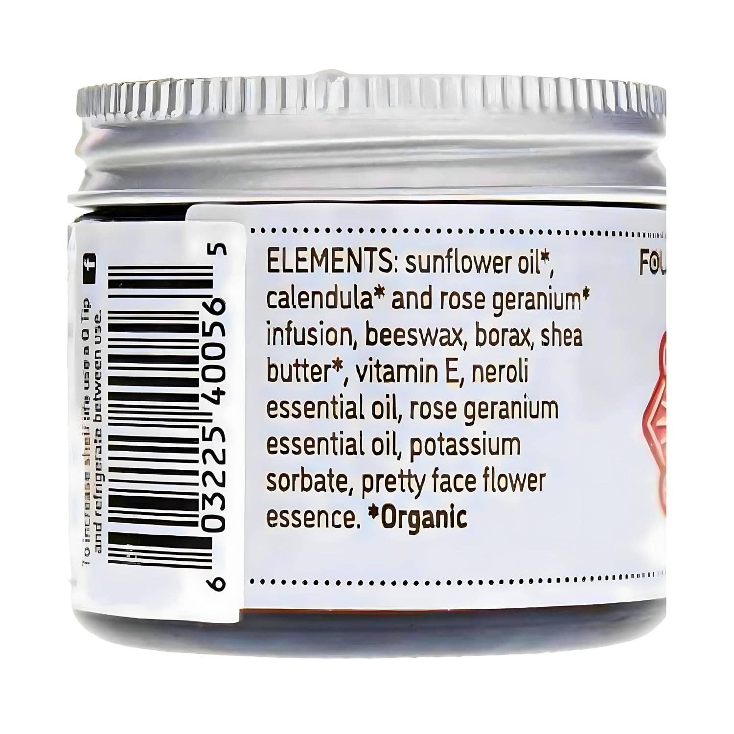 Four Elements Organic Herbals - Wholesale Facial Moisturizer - Look Beautiful! Moisture Cream - 2 oz2