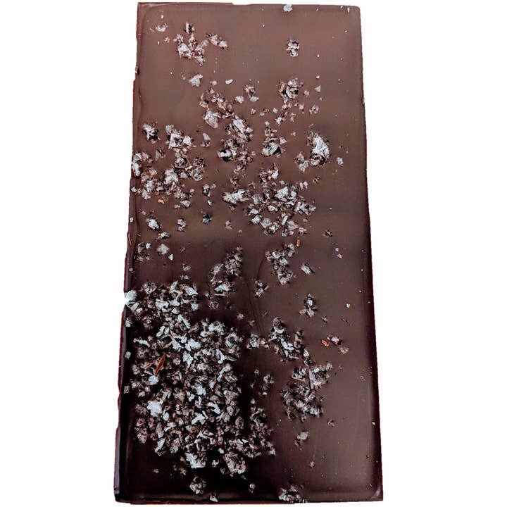60% Dark Chocolate & Sea Salt Bar for wholesale by Perfect Truffle