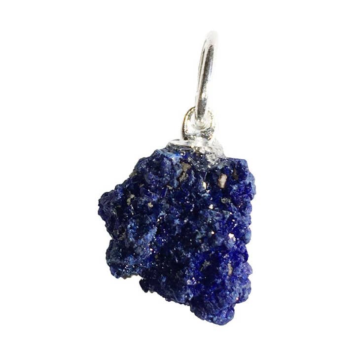 Pendentif Azurite - Pierre brute pour la vente par France Mineraux