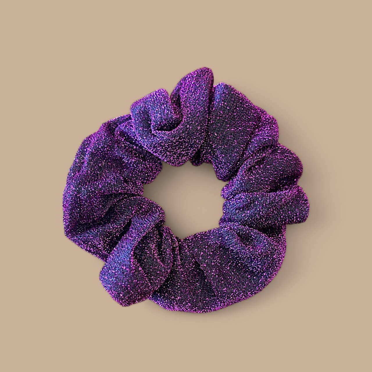 agathe & cocö – Engroshandel Scrunchie – Kvinder – Glitrende scrunchie - lilla0