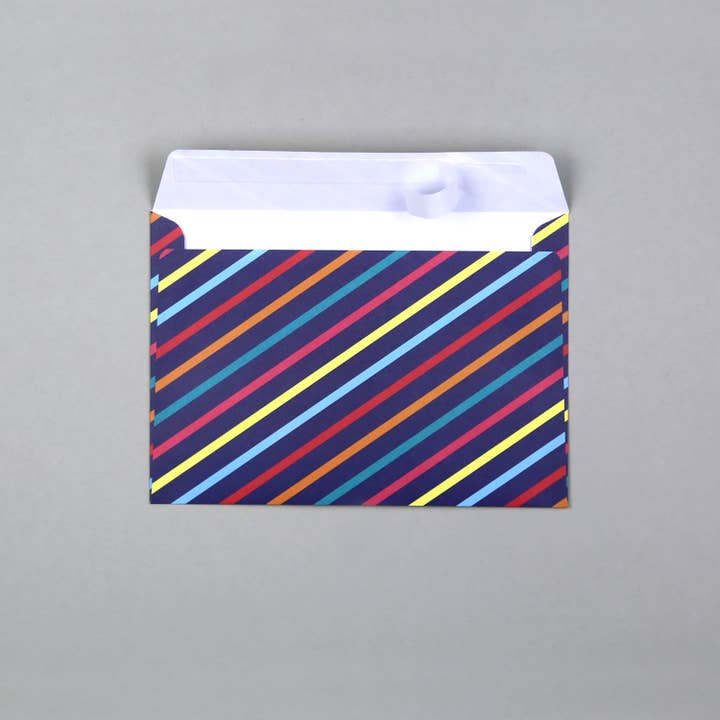 Kunst an Papier - Wholesale Envelopes - C6 Milo Stripe Envelope1