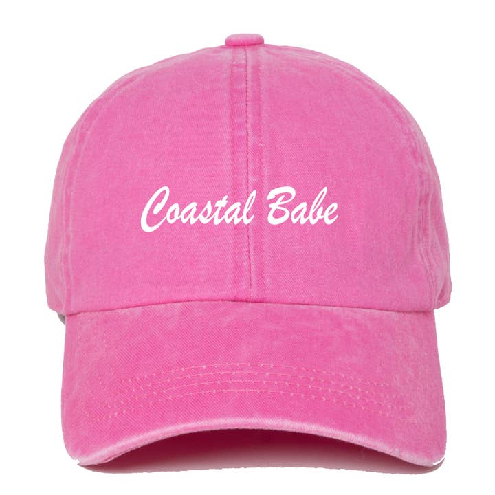 COASTAL BABE Baseball Hat for wholesale by David And Young