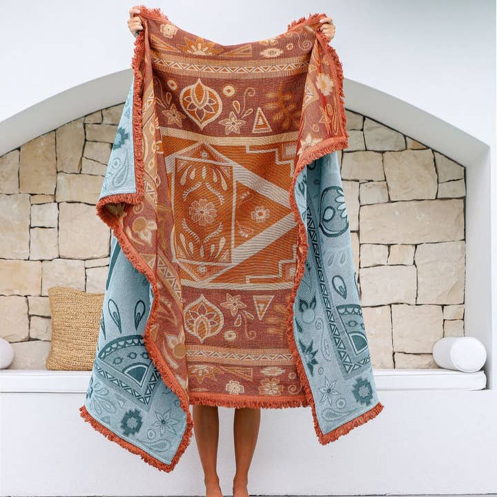 Sunni Scenes - Wholesale Picnic Blanket - Hazel Picnic Rug