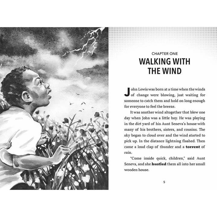 Lee & Low Books Inc - Wholesale Biography & Memoir - The Story of Civil Rights Hero John Lewis by Kathleen Benson1