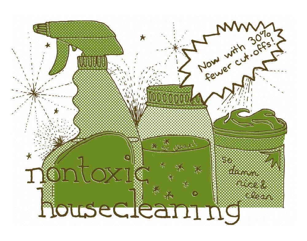 Microcosm Publishing & Distribution - Wholesale Crafts, Hobbies & DIY - Nontoxic Housecleaning (Zine)3
