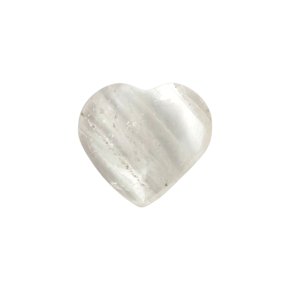 VIE – Großhandel Spiritueller Stein/Kristall – Kleines Kristallherz, 3 cm9