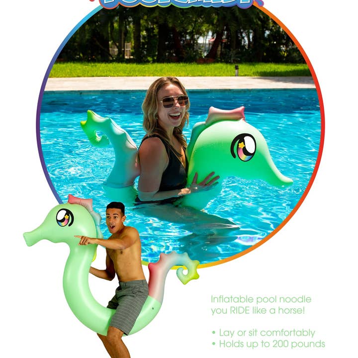 PoolCandy - Vendita all'ingrosso Gonfiabili - Tagliatelle gonfiabili per piscina con cavalluccio marino4