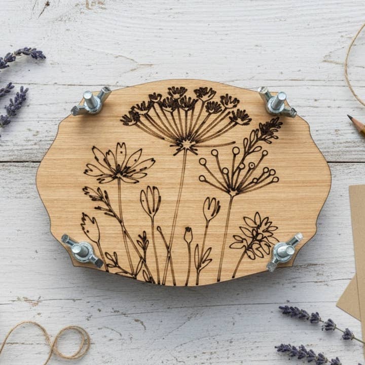 Bloemenpers Set | Houten Bloemenpers Cadeauset voor wholesale door The Savvy Spade