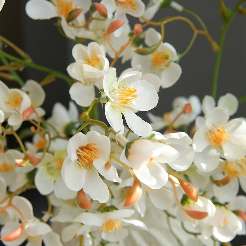 ACNITE(We cover U.S. import duties) - Wholesale Artificial Flowers - Artificial Cherry flower silk Plum Peach Blossom Linglan9