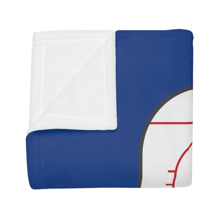 Hockey Mama Designs - Vendita all'ingrosso Plaid - Coperta in pile in peluche per pista da hockey2