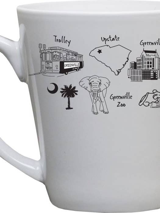 Greenville Short Mug for wholesale by The Dish