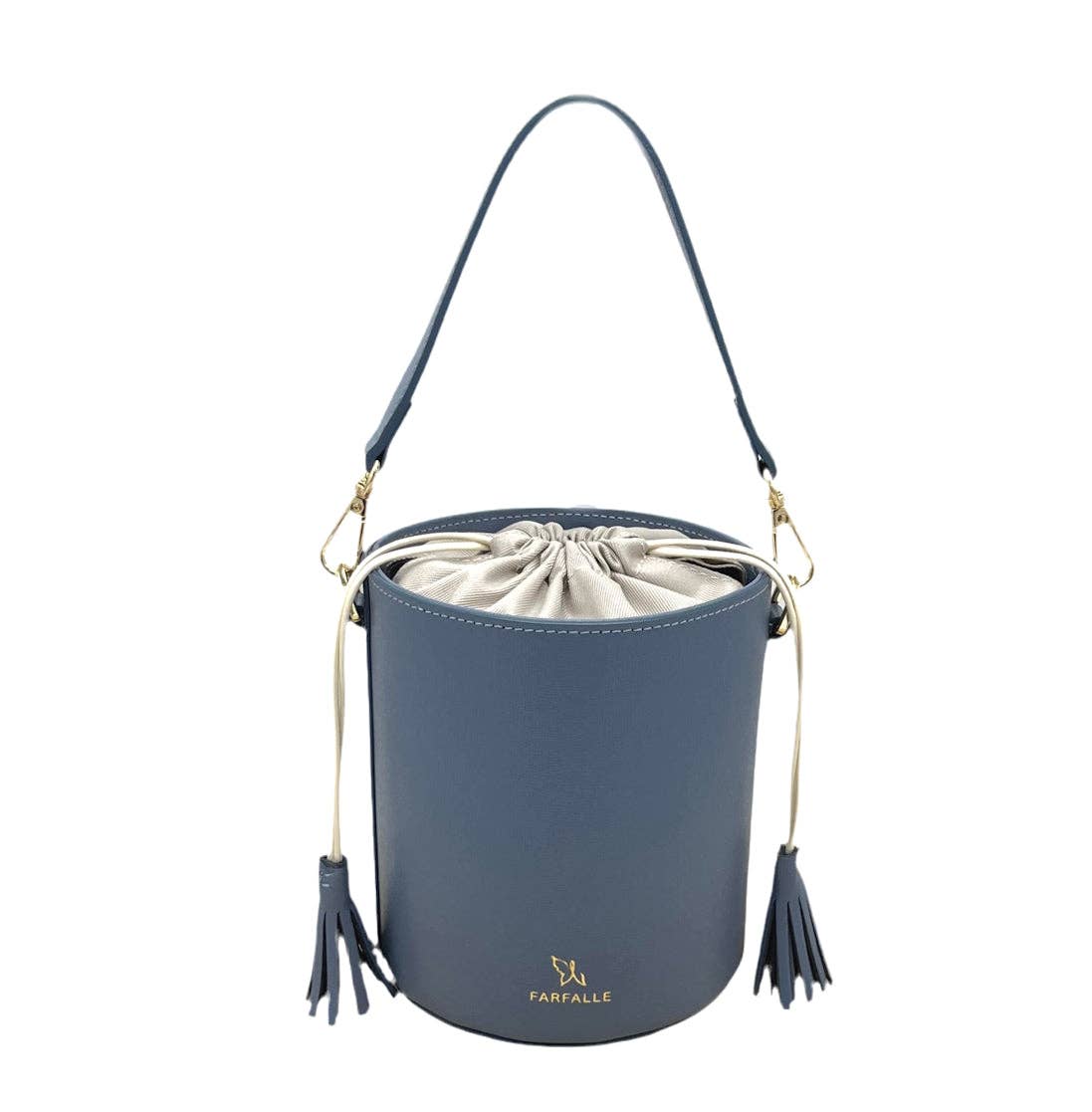 Suie Valentini srl - Wholesale Crossbody Bag - Women's - Genuine leather bucket bag, Made in Italy, art. 11261314
