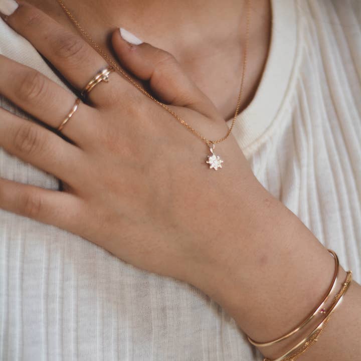 JoeLuc – wholesale Pendant/charm necklace – Florá layer1