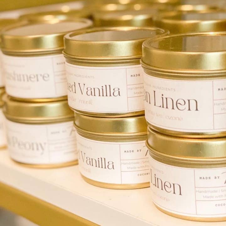 TPYL Studio - Venta al por mayor Vela aromática de viaje - Lata de viaje Lemon Zest de 4 onzas4