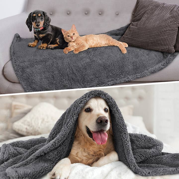 PetAmi - Wholesale Pet Blanket - Cat/Dog - Waterproof Fluffy Pet Blanket10