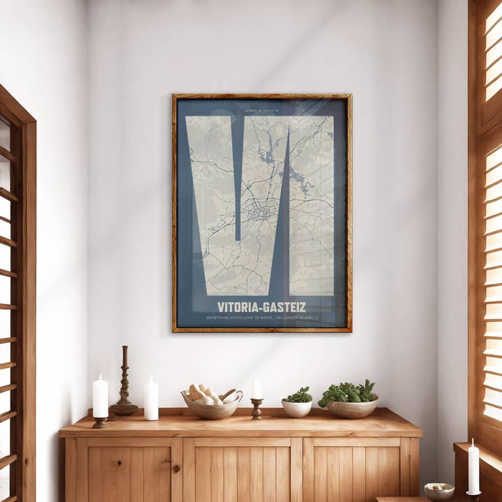 VI LetraKarte für den Großhandel von The Traveler Art