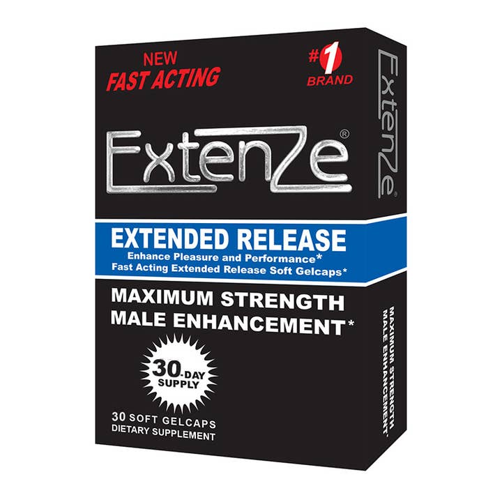 Extenze Maximum Strength Male Enhancement Gelcaps 30ct for wholesale by CB Distributors, Inc.