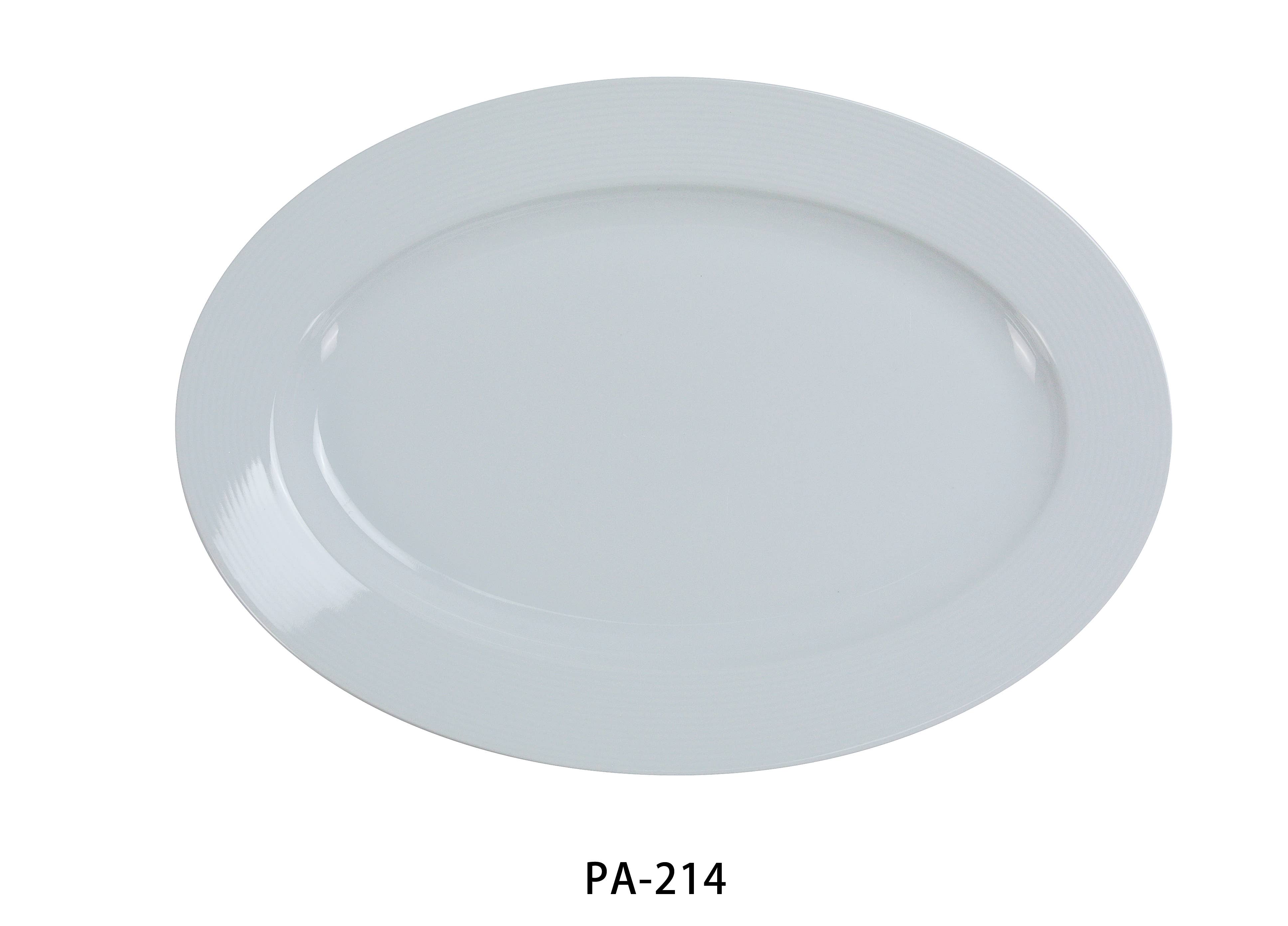 Yanco - Wholesale Platter - 14" X 10 1/2" Platter - Sold in Case of 120