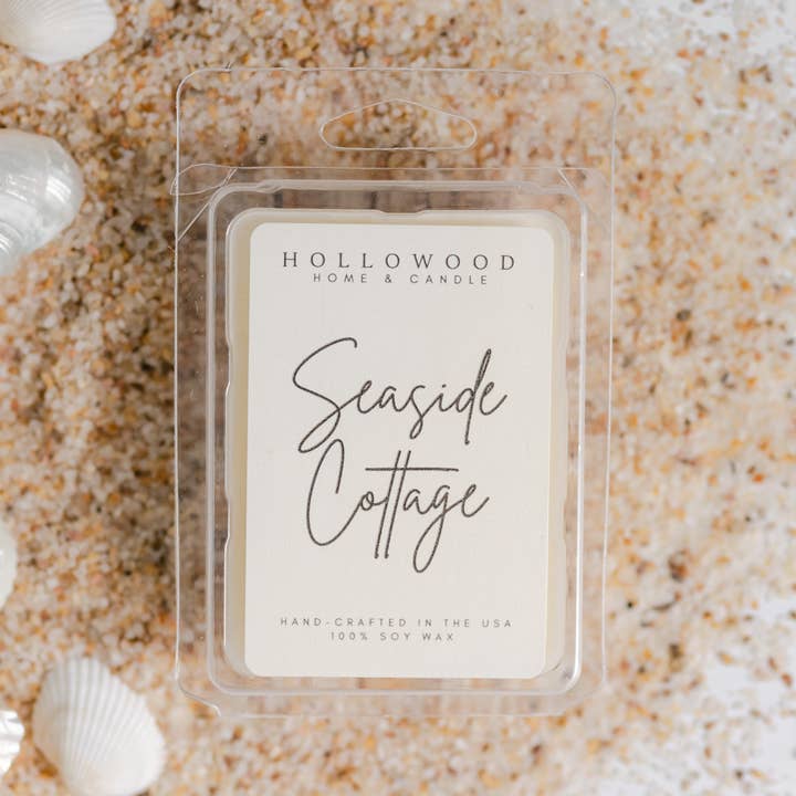 COTTAGE EN BORD DE MER | ÉTÉ | CUBES DE CIRE FONDANTE pour la vente par HOLLOWOOD FRAGRANCE