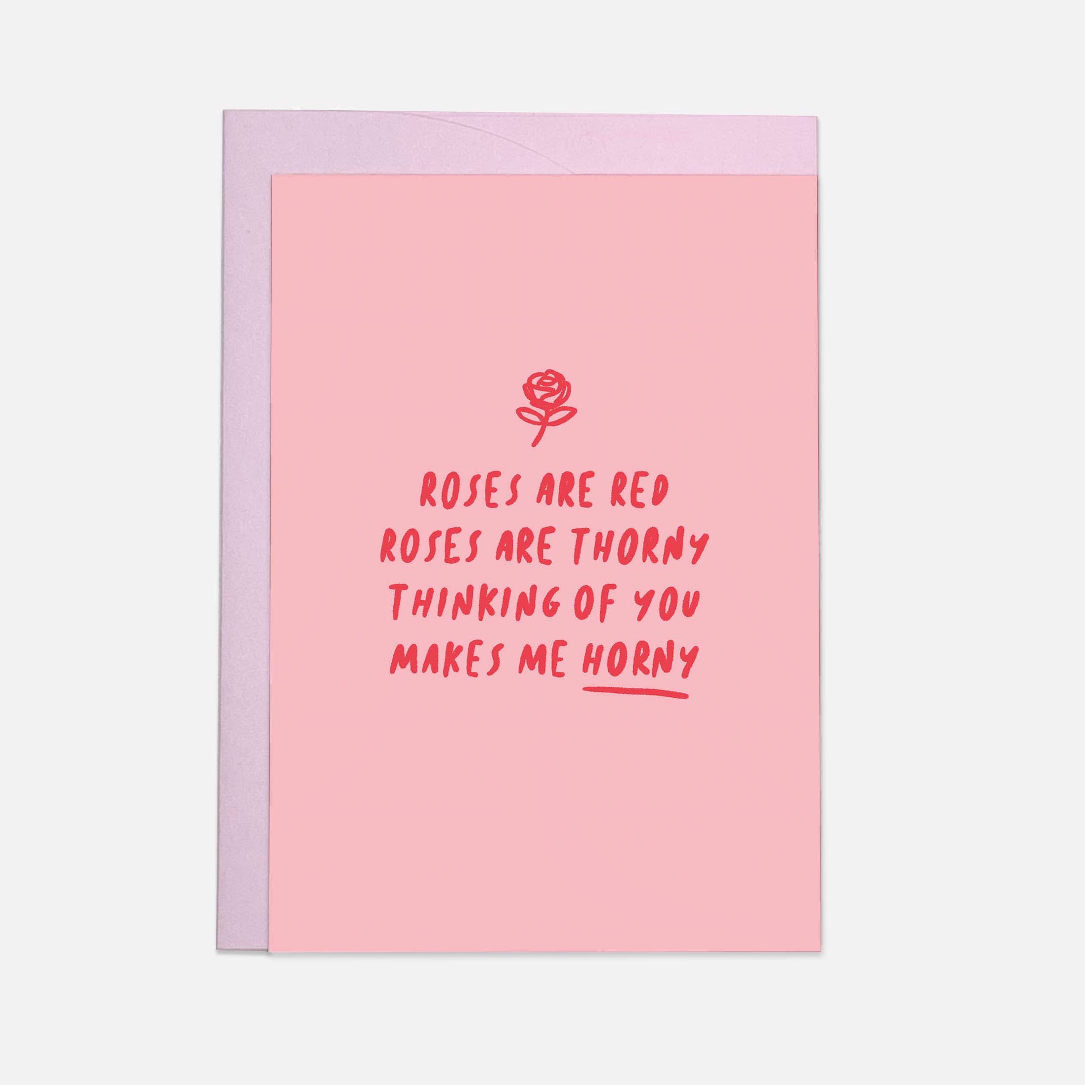 Kaart Blanche – wholesale Love card – Roses are red greeting card