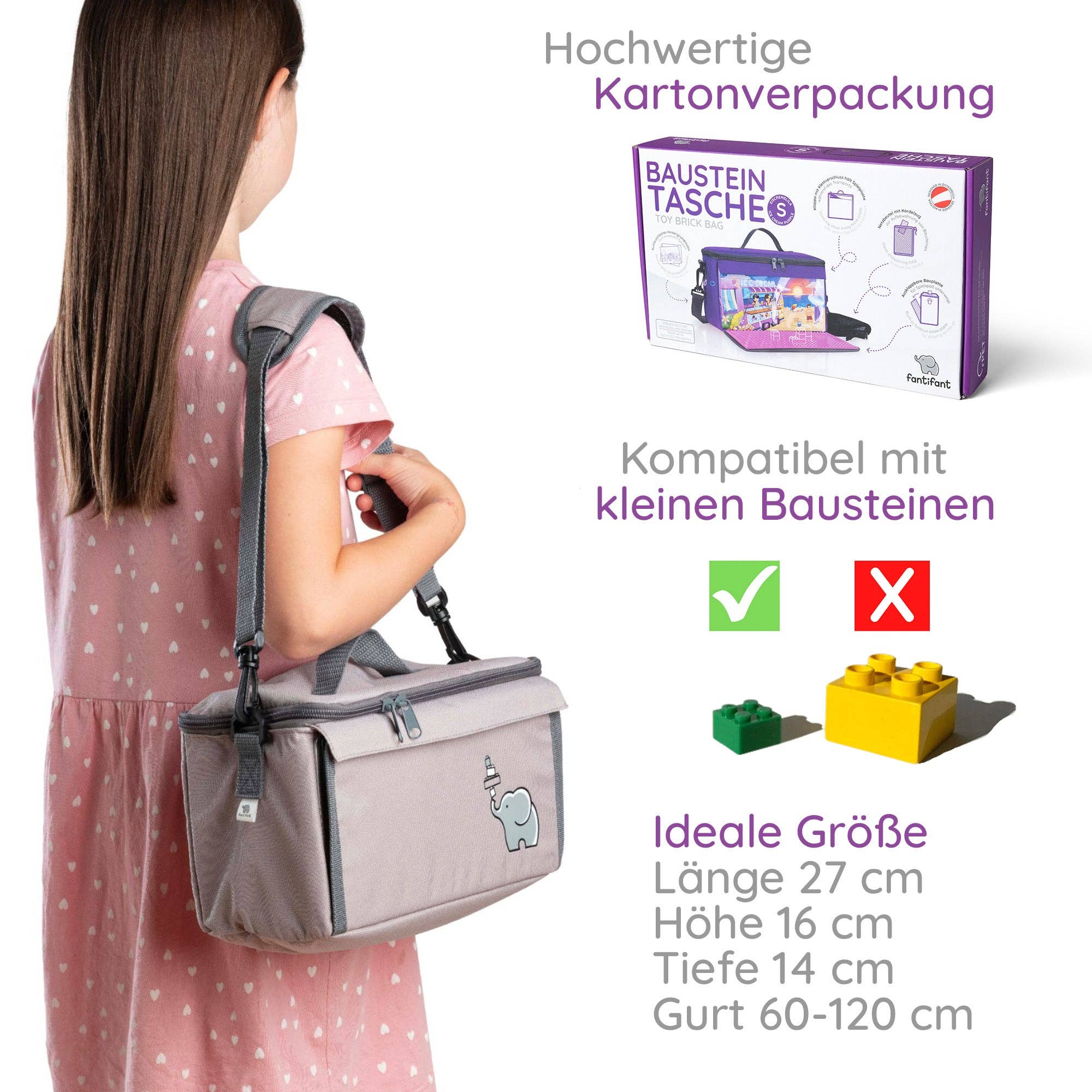 fantifant - Wholesale Toy Set - Kids - Building block bag with fold-out construction plate6