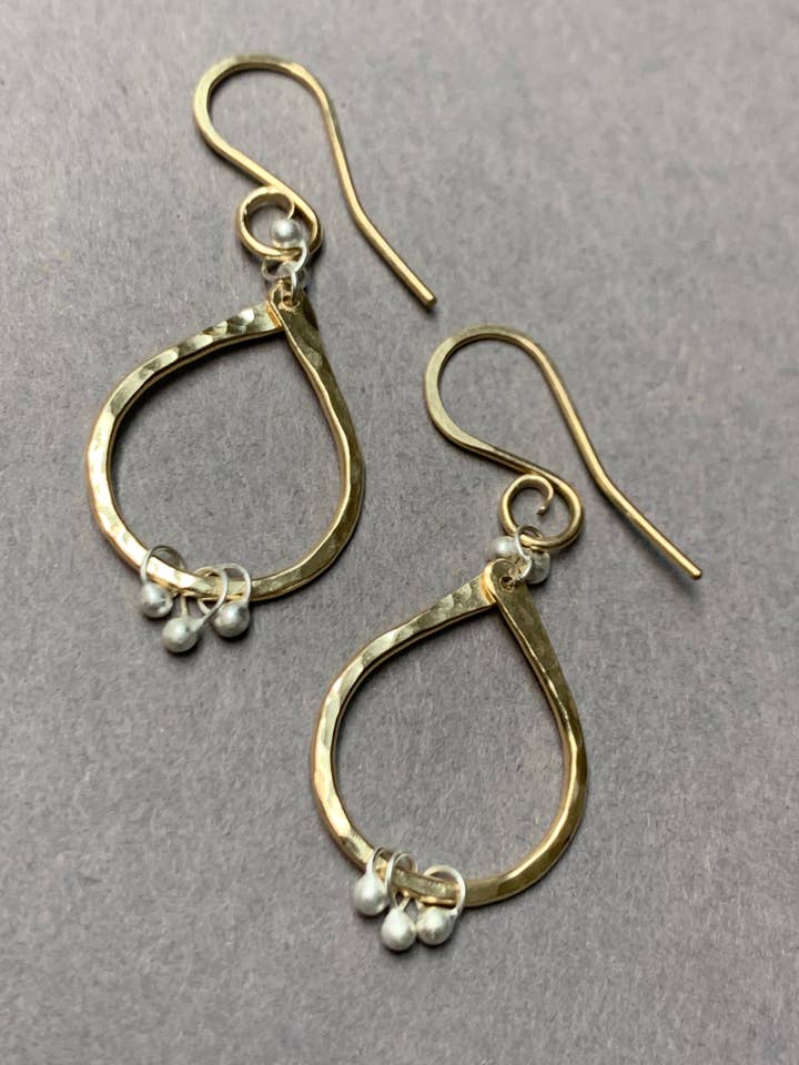 Petal Drop Earrings for wholesale by YedOmi Jewelry