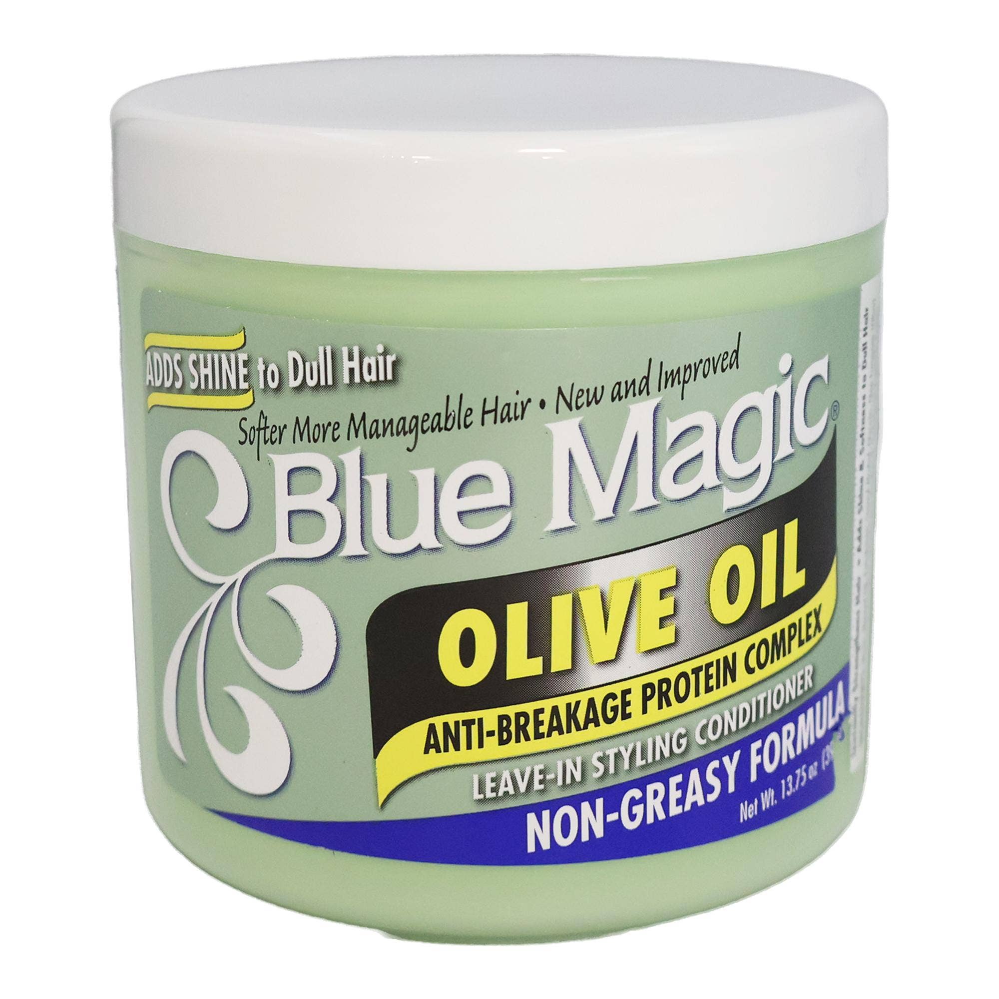 KT Supply - Wholesale Hair Leave-In Conditioner - Blue Magic Antibreakage Olive Oil, 13.75 Oz.0