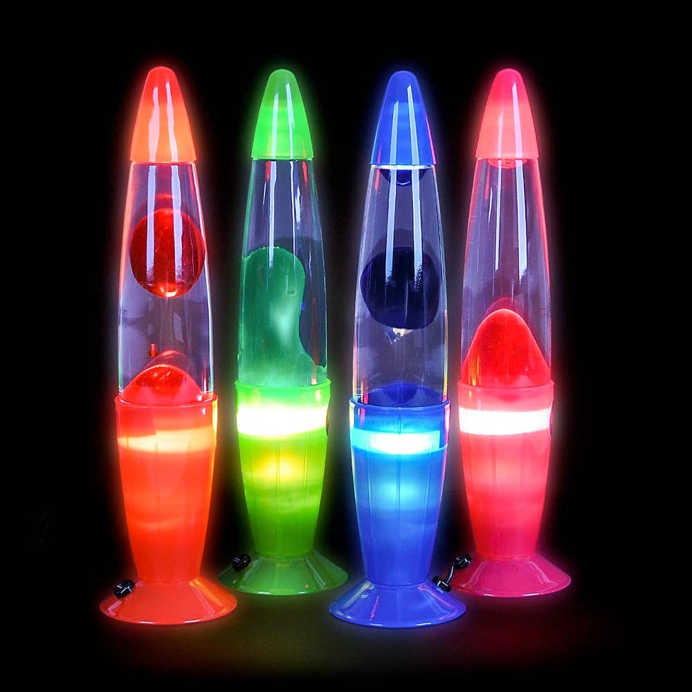 La Luna Bella - Toys - Wholesale Classic Toy - Kids - 13.5" WAX MOTION LAMP ASSORTMENT (12PCS/CASE) LLB kids toys1