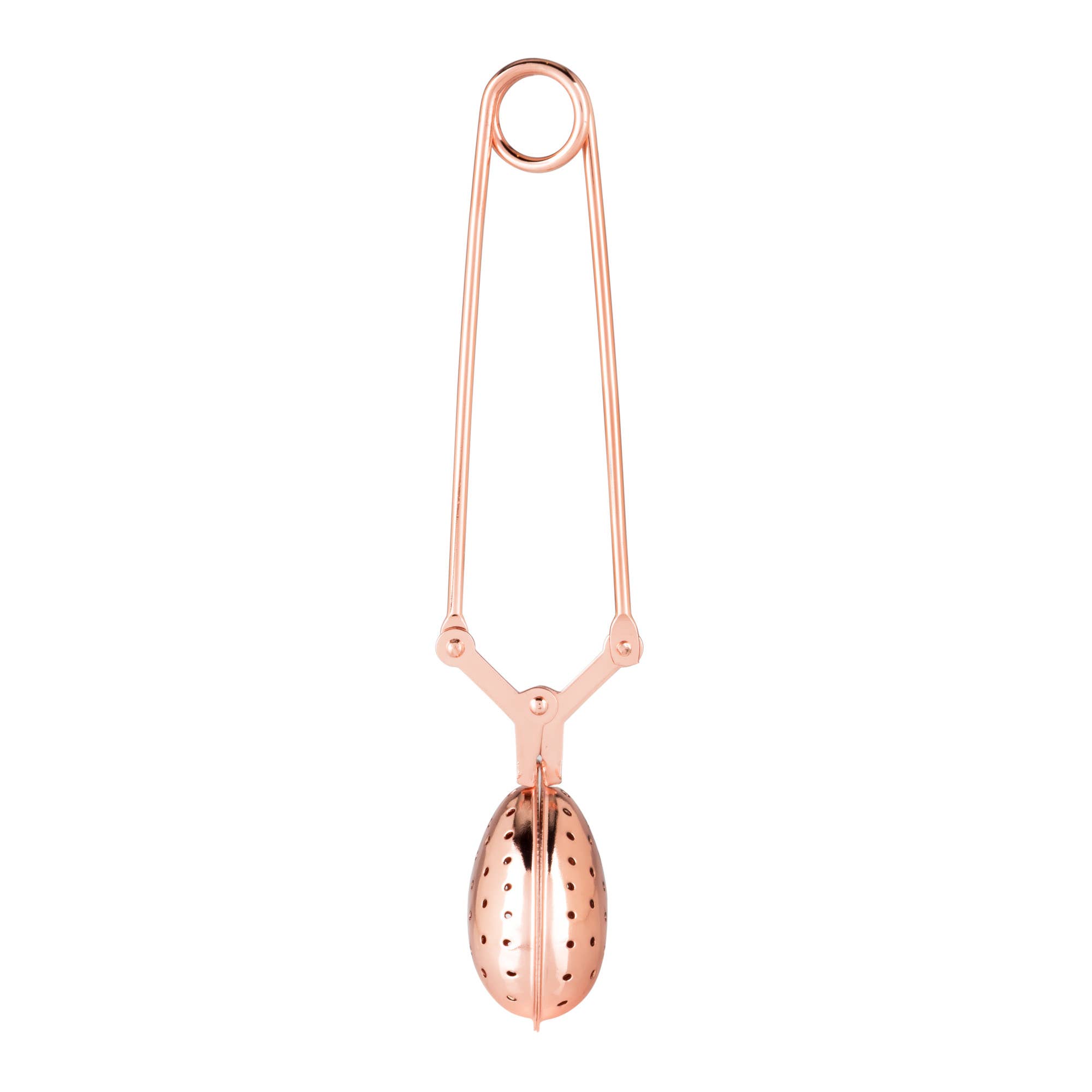 Pinky Up - Wholesale Tea Strainer/Infuser - Rose Gold Plated Stainless Steel Tea Infuser Heart2