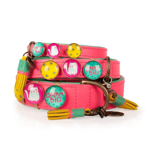 MIAMI SPICE Dog Collar | Handmade for wholesale by Dog with a Mission