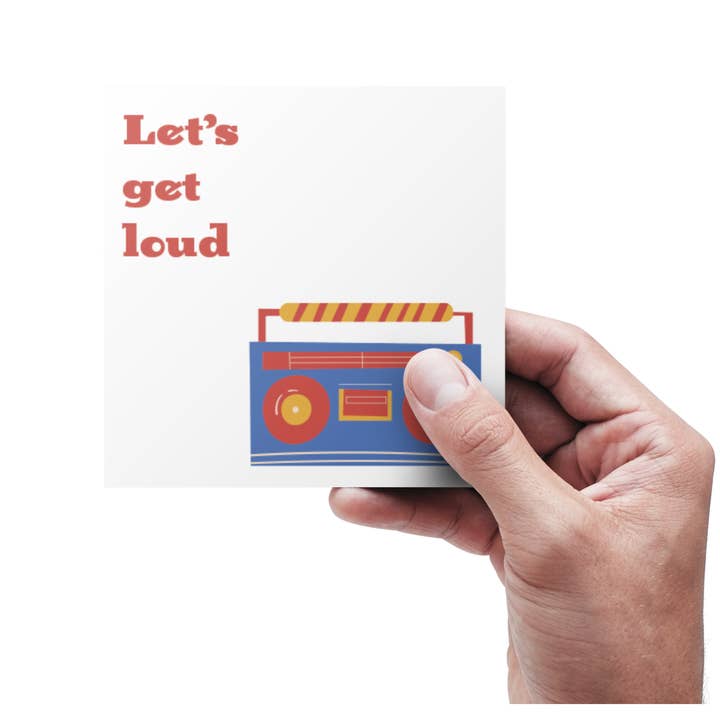 Allons faire du bruit - court pour la vente par Kortspecialisten