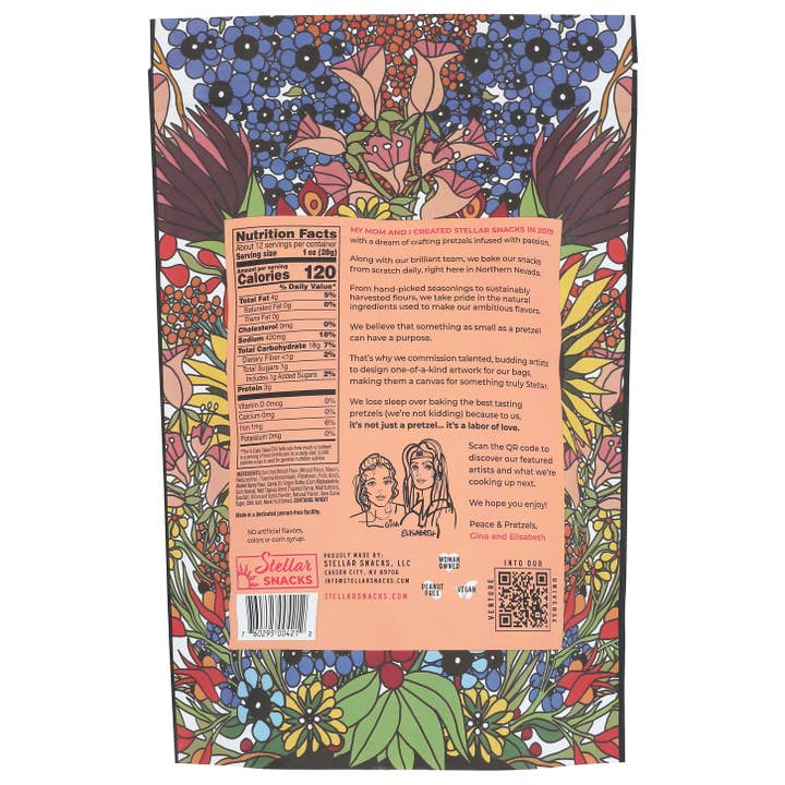 Stellar Snacks - Wholesale Pretzels - Stellar Pretzel Braids - Maui Monk - 12oz1