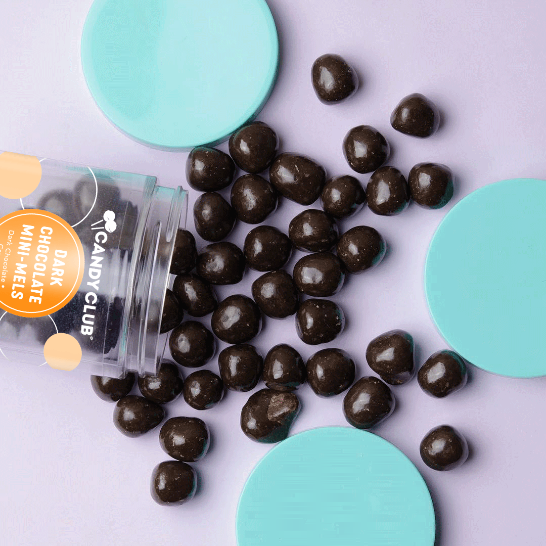 Candy Club - Wholesale Chocolate Covered Sweets - Dark Chocolate Mini-Mels 2