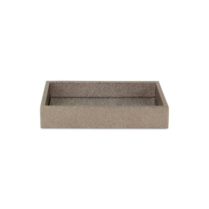 Cheungs Home Decor - Wholesale Decorative Tray - Labai Shagreen Mirrored Tray - Small | 8 colors |13