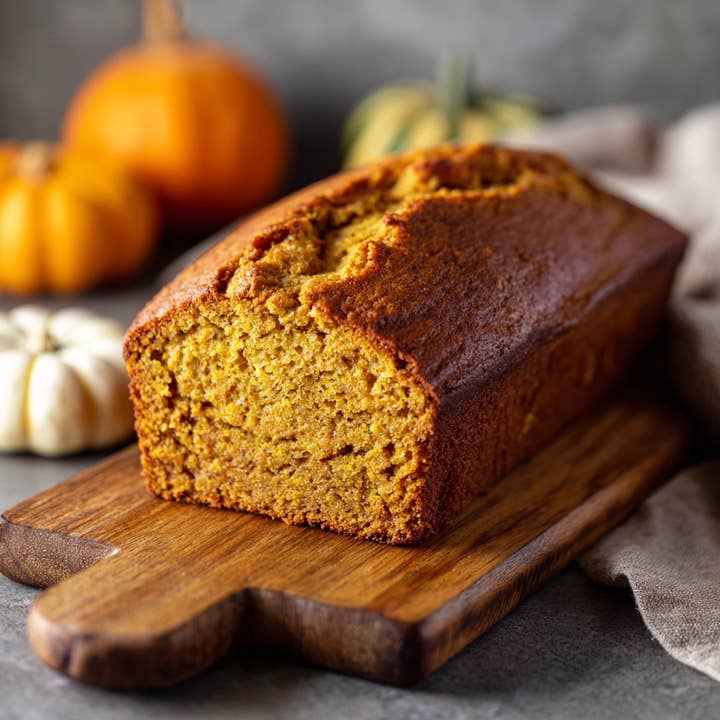 Celiac Safe Freshly Milled Pumpkin Bread & Muffin Mix 1 lb (16 oz) – Organic Pumpkin, Brown Rice, Oat & Spice Blend for wholesale by Lilacs and Lemons Farmhouse Bakery
