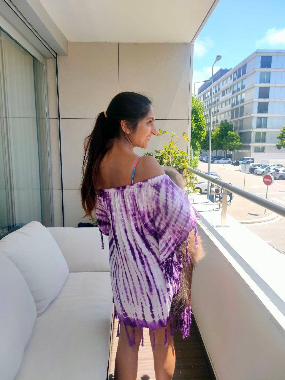 Nola by bijusol - Wholesale Dress - Women's - Tie Dye Dress1