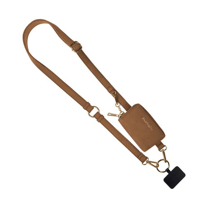 Save The Girls - Wholesale Phonecase Strap - Clip & Go Strap w/Pouch Brushed Vegan Leather7