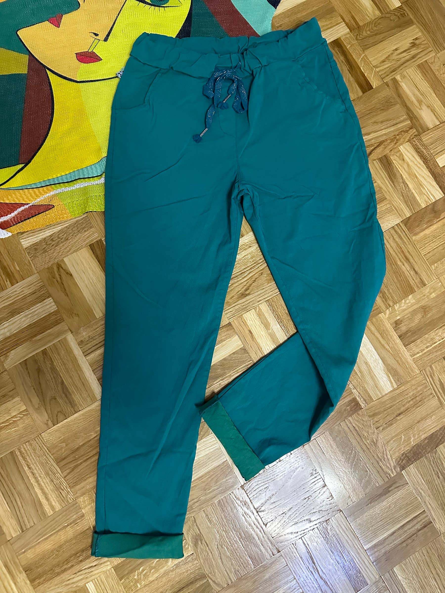 ZAFA PARIS - Wholesale Pants – Women's - 74FB0P002-PLUS size-pantajogg with pouch20