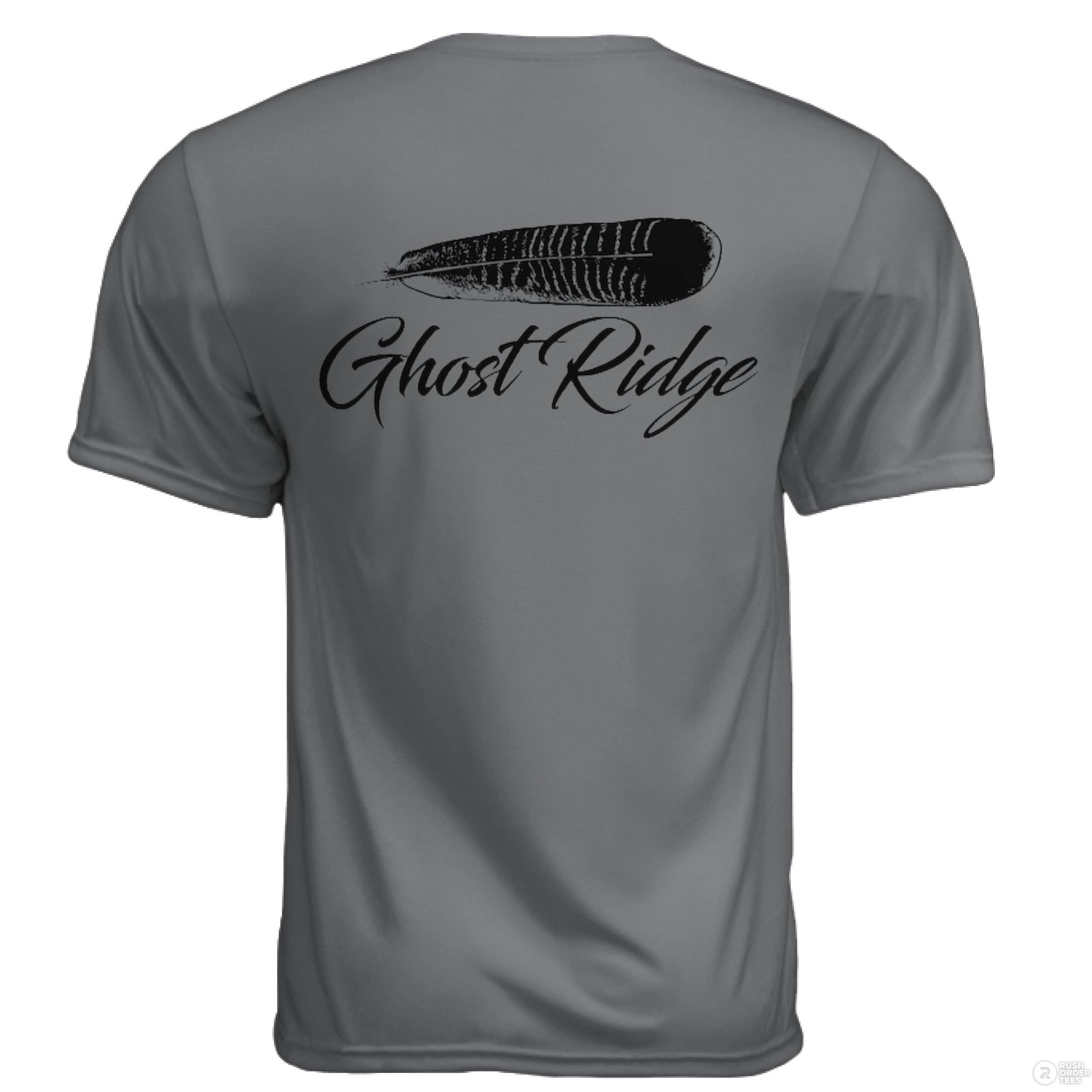 Ghost Ridge Brand - Wholesale Screen Printed T-Shirt - Men's - A4 Dri-Fit Feather TShirt10