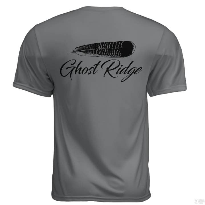 Ghost Ridge Brand - Wholesale Screen Printed T-Shirt - Men's - A4 Dri-Fit Feather TShirt10