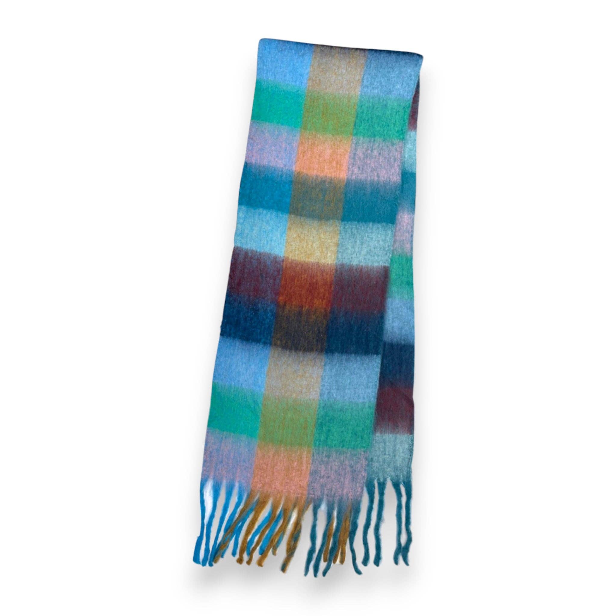 Lili Scarves (USA Duties Paid) – Cachecol - Mulher por atacado – Cachecol de Inverno com Estampa Xadrez Macia e Fofa - 15 Cores29