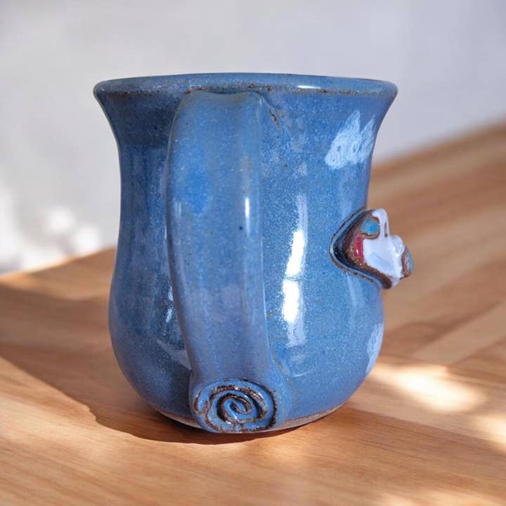 MudWorks Pottery - Wholesale Coffee Mug - Airplane Mug.Â