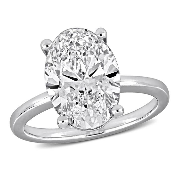 Bague de fiançailles solitaire (4 1/6 ct. tw.) pour la vente par Created Forever