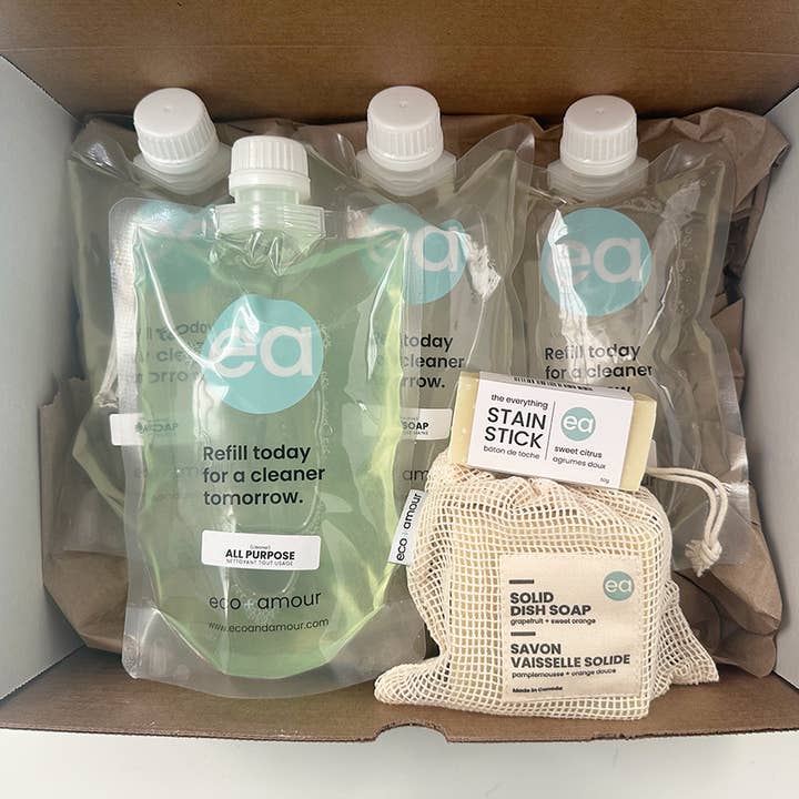 Home Essentials Soap Sample Pack by e+a for wholesale by eco+amour