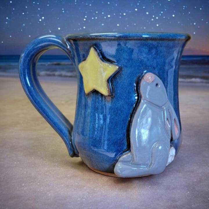 MudWorks Pottery - Wholesale Coffee Mug - Bunny Star Mug0