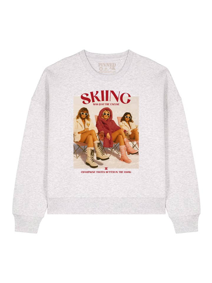 Le pull ample Le ski n'était qu'un prétexte pour la vente par PINNED by K